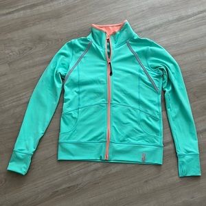 Zella girl zip up jacket. Size XL (16). Like new